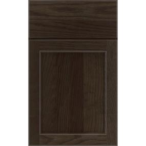 Square Derby Dark Finish Square Cabinets