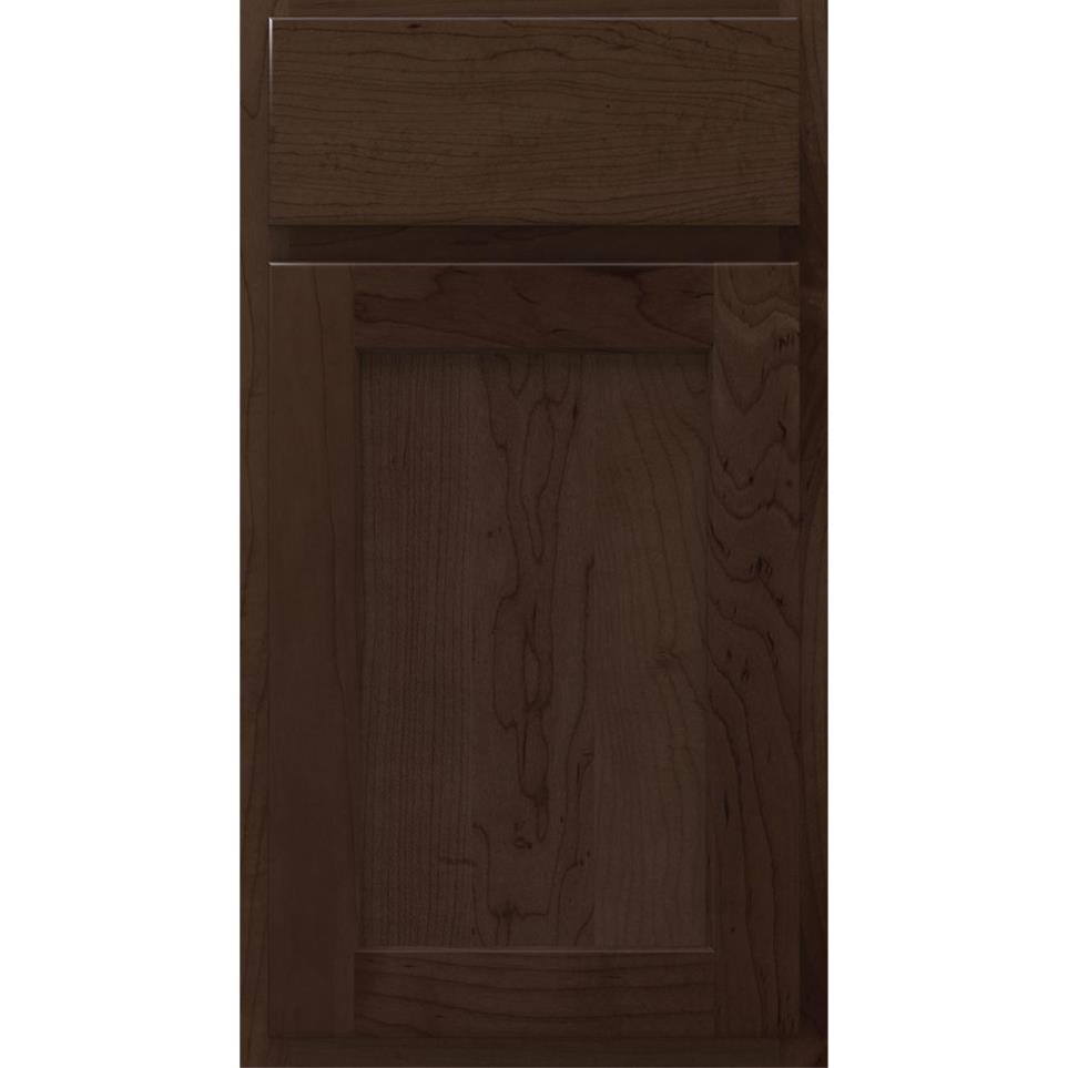 Square Porter Dark Finish Square Cabinets