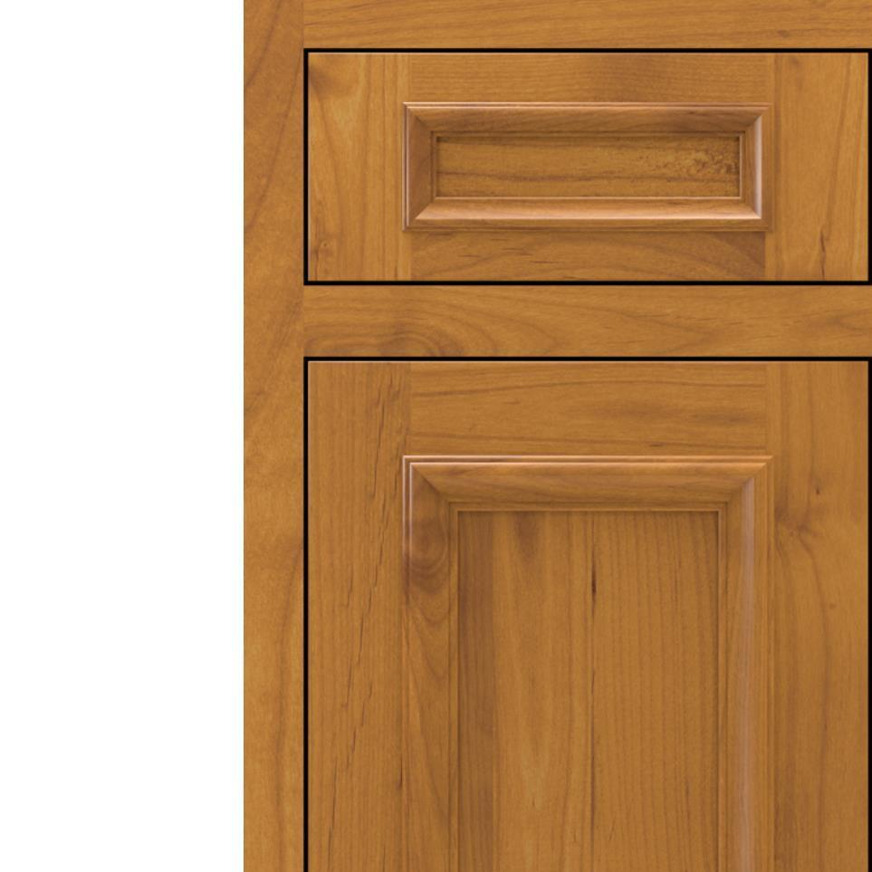 Square Pheasant Light Finish Square Cabinets