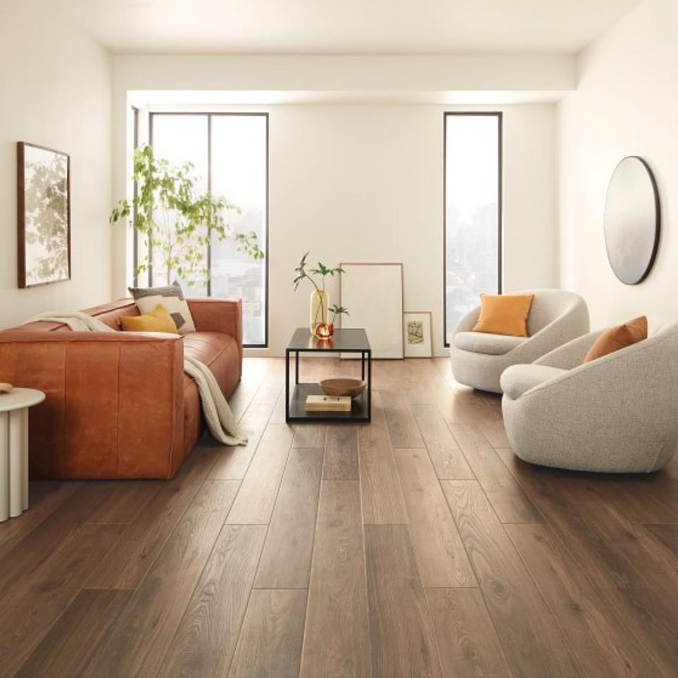 Tile Plank Tyro Walnut Dark Finish Vinyl