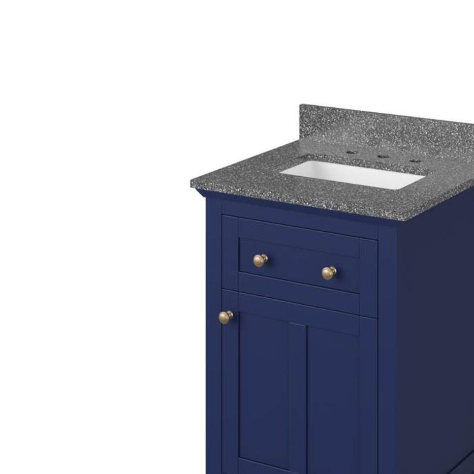 Base with Sink Top Hale Blue Blue / Purple Vanities