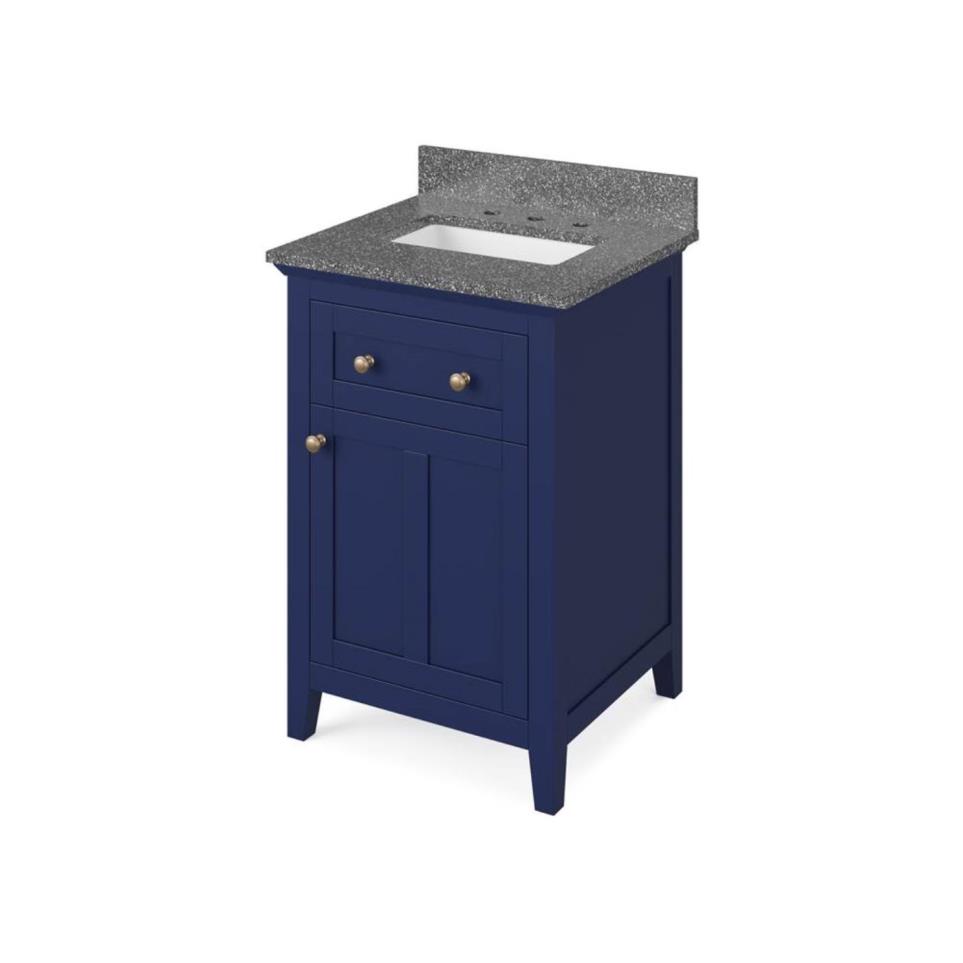 Base with Sink Top Hale Blue Blue / Purple Vanities