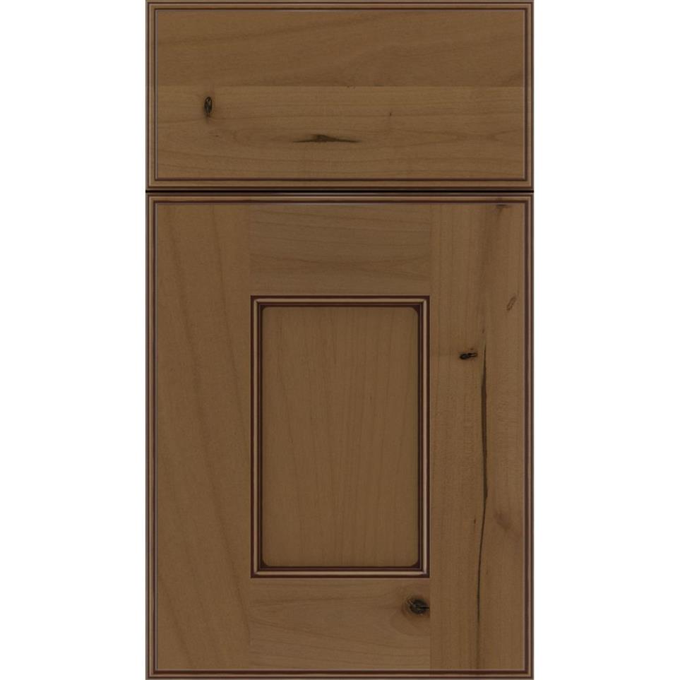 Square Tuscan Mocha Glaze Glaze - Stain Square Cabinets