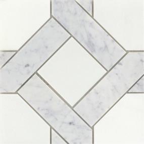 Mosaic Silver White Tile