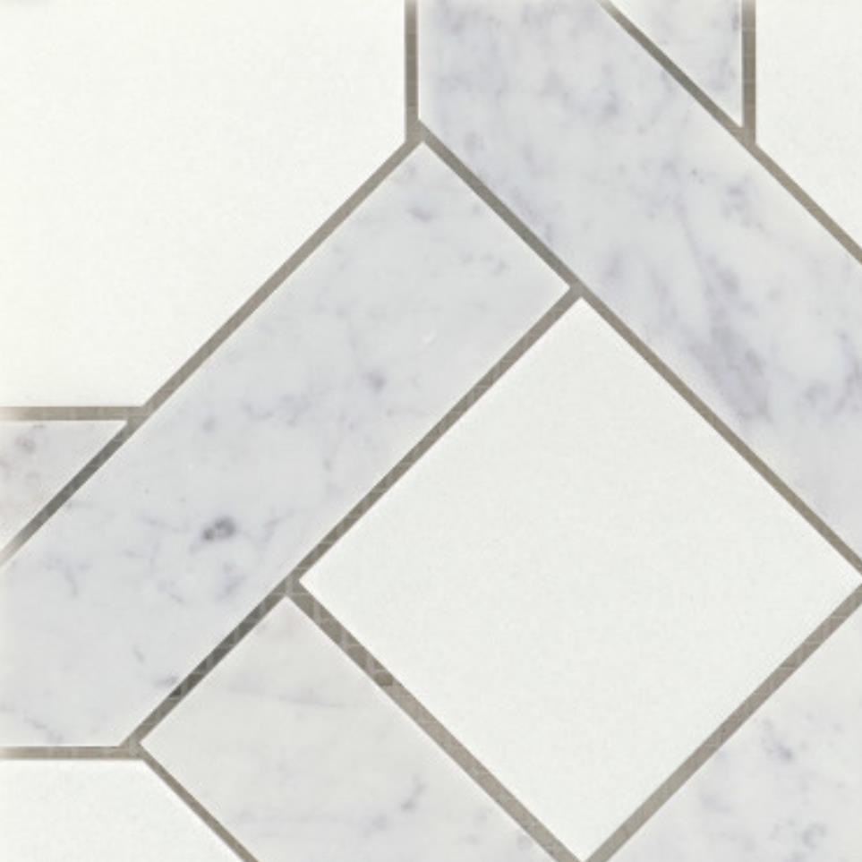 Mosaic Silver White Tile