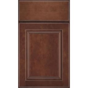 Square Bombay Dark Finish Square Cabinets