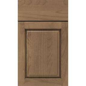 Square Buckskin Medium Finish Square Cabinets