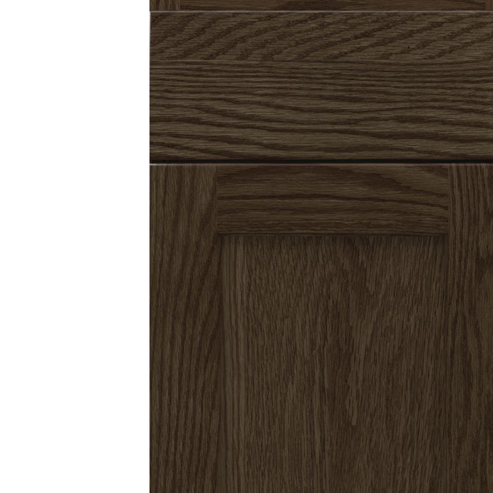 Square Porter Dark Finish Square Cabinets