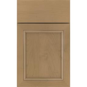 Square Buckskin Medium Finish Square Cabinets