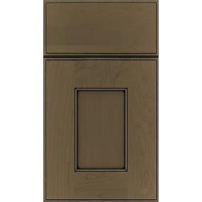 Square Cortado Black Glaze Glaze - Stain Square Cabinets
