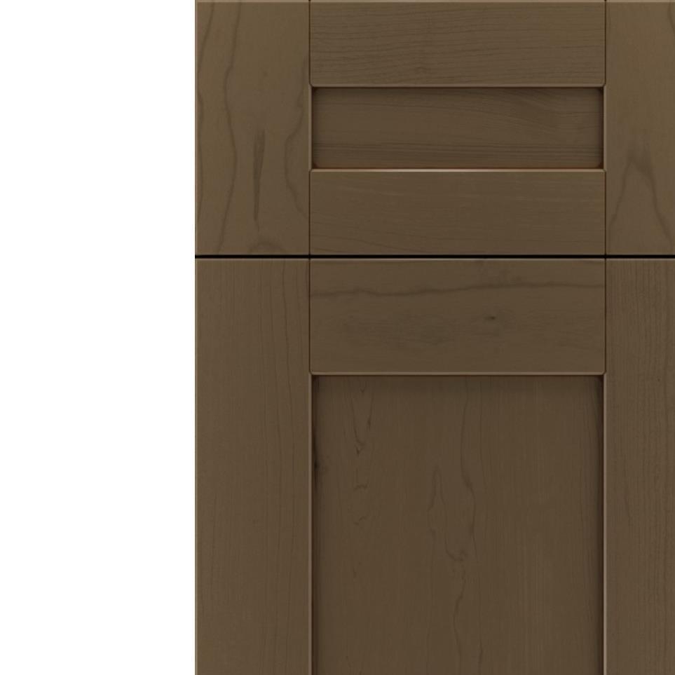 Square Cortado Mocha Glaze Glaze - Stain Square Cabinets