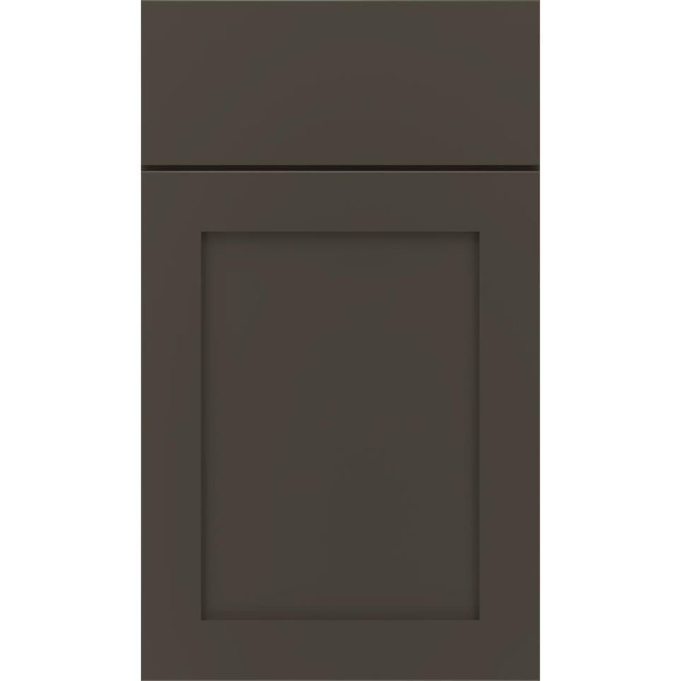 Square Forest Floor Dark Finish Square Cabinets