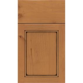 Square Ginger Black Glaze Glaze - Stain Square Cabinets