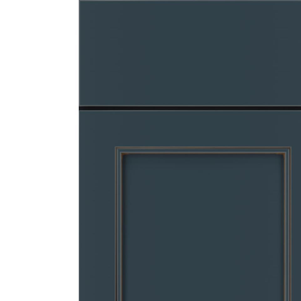 Square Maritime Toasted Almond Glaze - Paint Square Cabinets