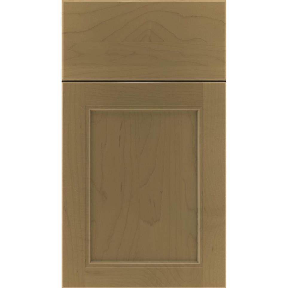 Square Frappe Medium Finish Square Cabinets