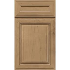 Square Gunny Medium Finish Square Cabinets