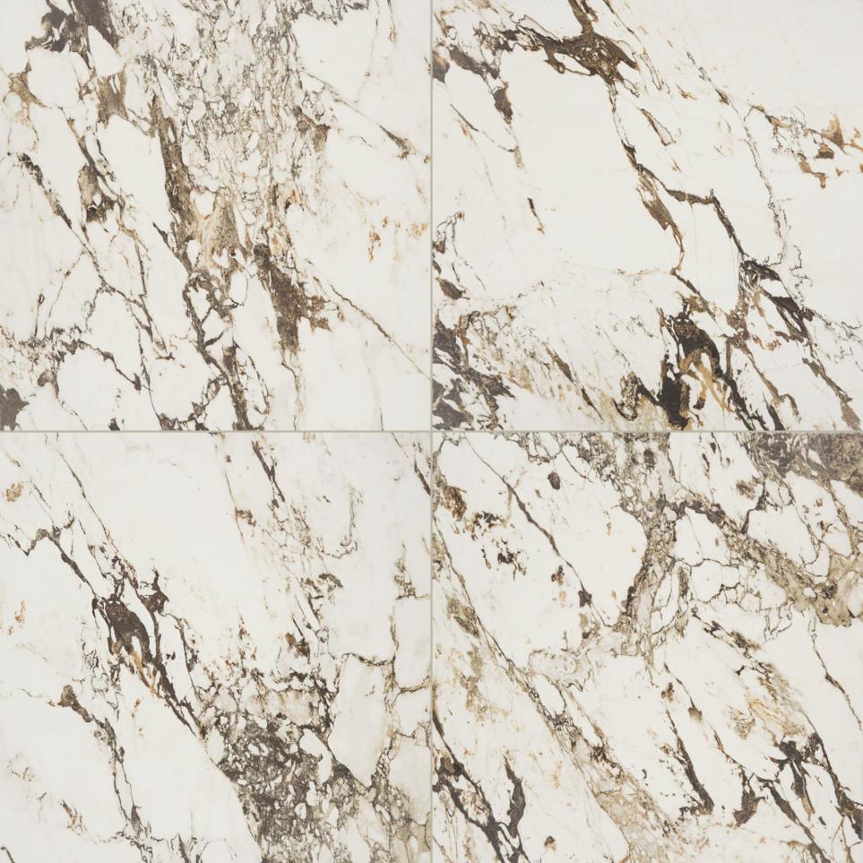 Daltile Calacatta Aries Matte 48"x48" Ceramic Floor Tile Tile Calacatta Aries Matte Beige/Tan Tile