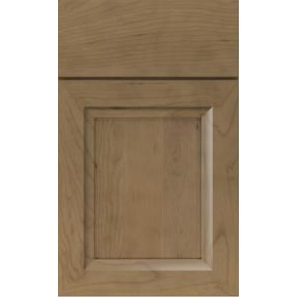 Square Buckskin Medium Finish Square Cabinets
