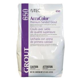 Sundries/Install Materials Charcoal Gray Gray Grout