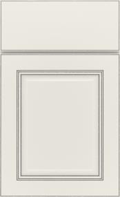 Square Icy Avalanche / Grey Stone Detail Paint - White Cabinets