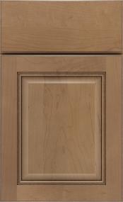 Square Sahara / Palomino Medium Finish Cabinets