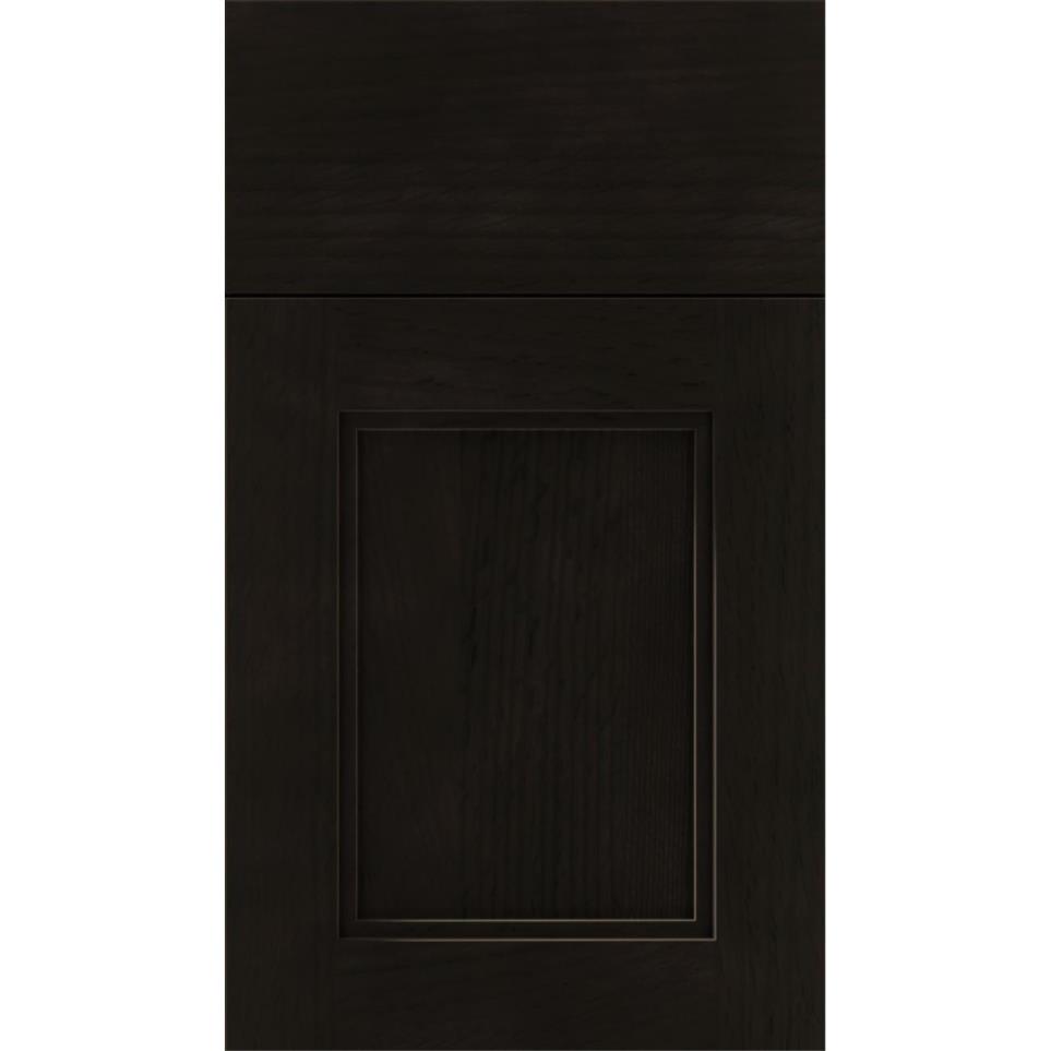 Square Thunder Dark Finish Square Cabinets