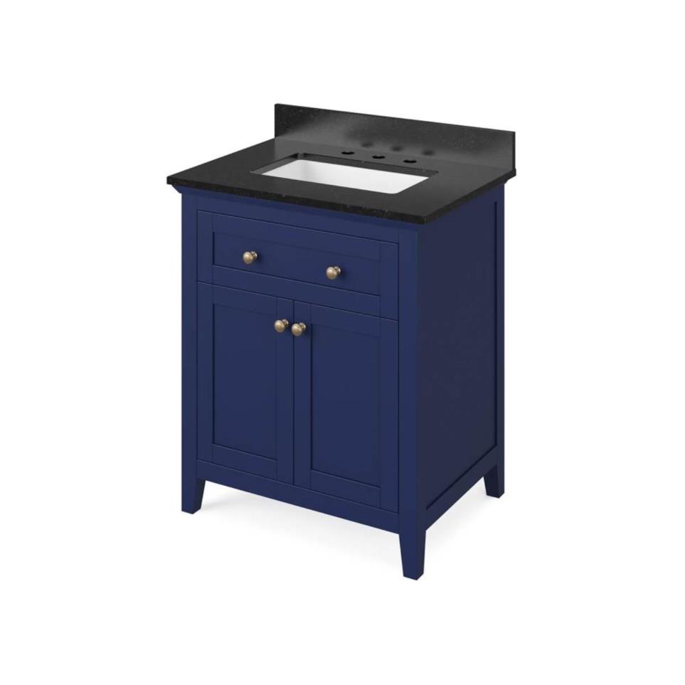 Base with Sink Top Hale Blue Blue / Purple Vanities