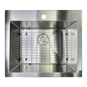 Satin Silver Stainless Steel Sinks