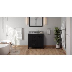 Base with Sink Top Black Grey / Black Vanities