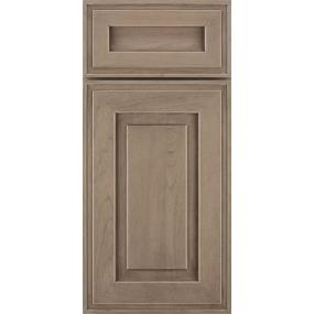 Square Pumice Light Finish Square Cabinets