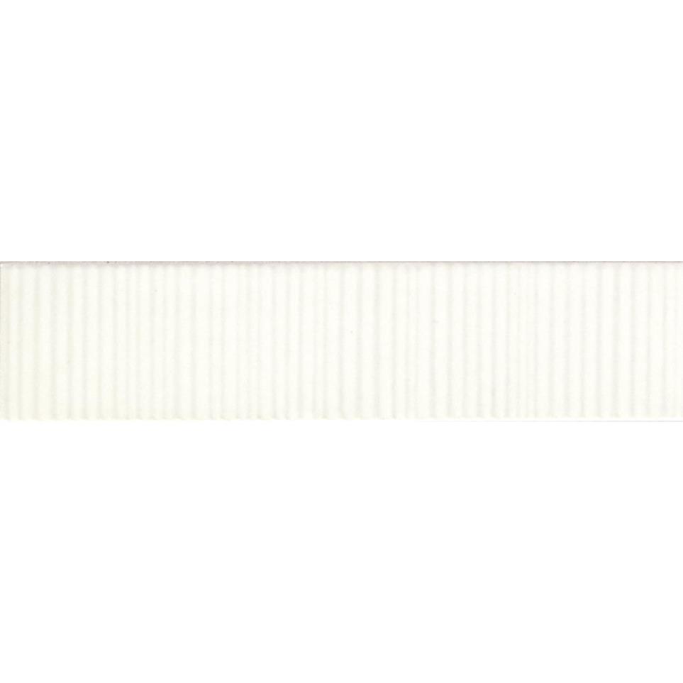 Tile Ripple White Matte White Tile
