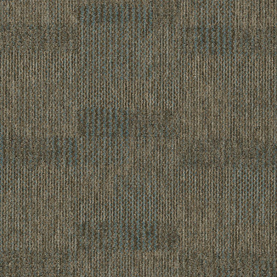 Level Loop Blue Thunder Beige/Tan Carpet Tile