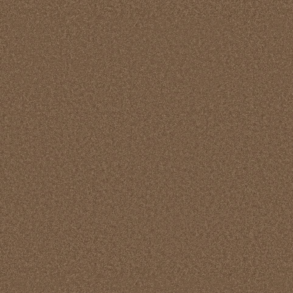 Plush Saxony Fall Brown Carpet