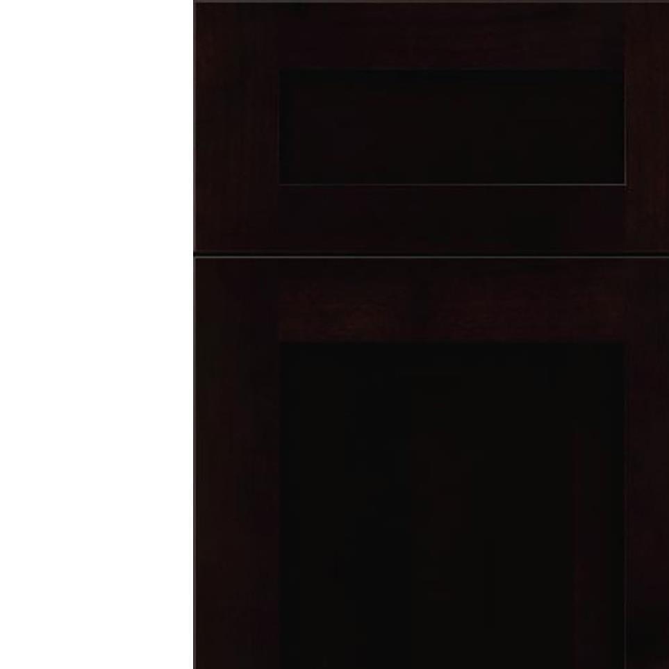 5 Piece Espresso Black Glaze Glaze - Stain 5 Piece Cabinets