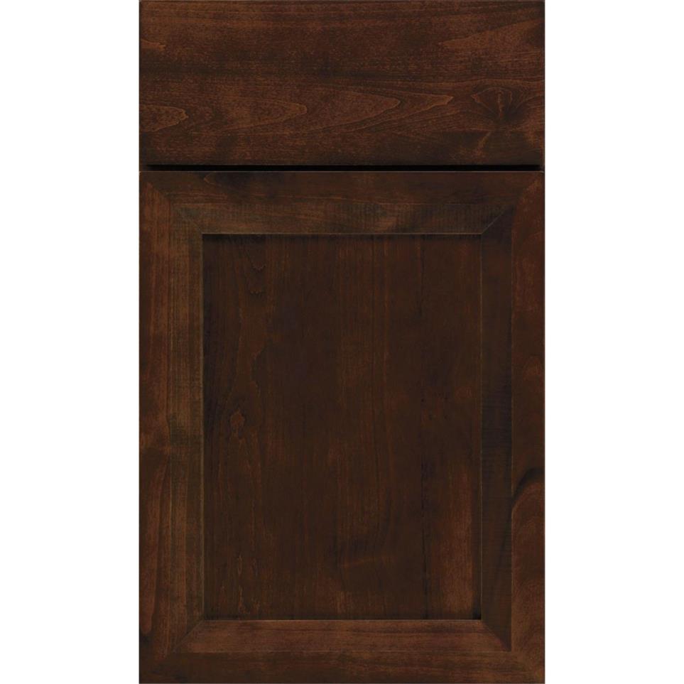 Square Bombay Dark Finish Square Cabinets