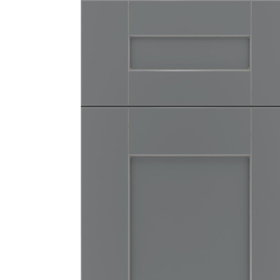 Square Cloudburst Pewter Glaze Glaze - Paint Square Cabinets