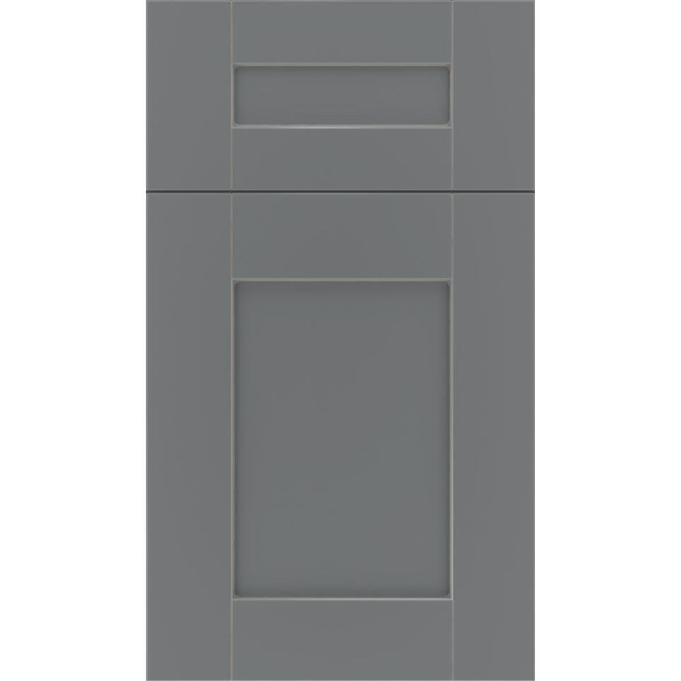 Square Cloudburst Pewter Glaze Glaze - Paint Square Cabinets