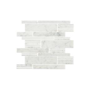 Mosaic Carrara White Mix White Tile