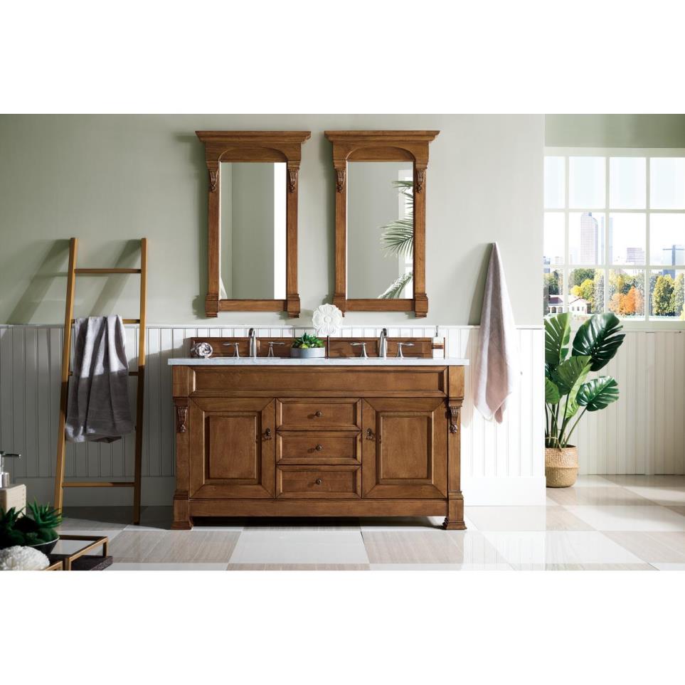 Base with Sink Top Country Oak Medium Finish Vanities