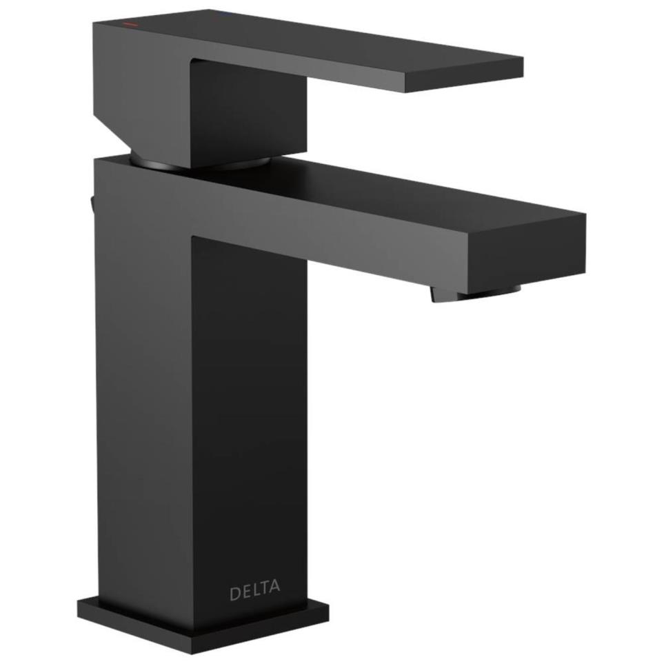 Bath Matte Black Black Faucets