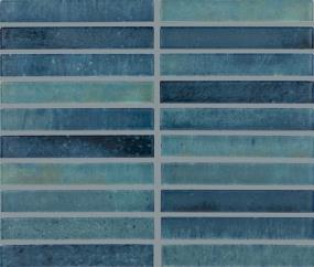 Mosaic Aqua Glossy Blue Tile