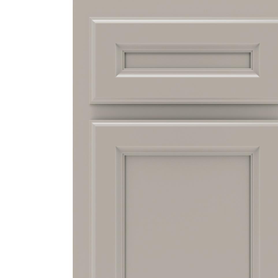 5 Piece Cloud Paint - Grey 5 Piece Cabinets