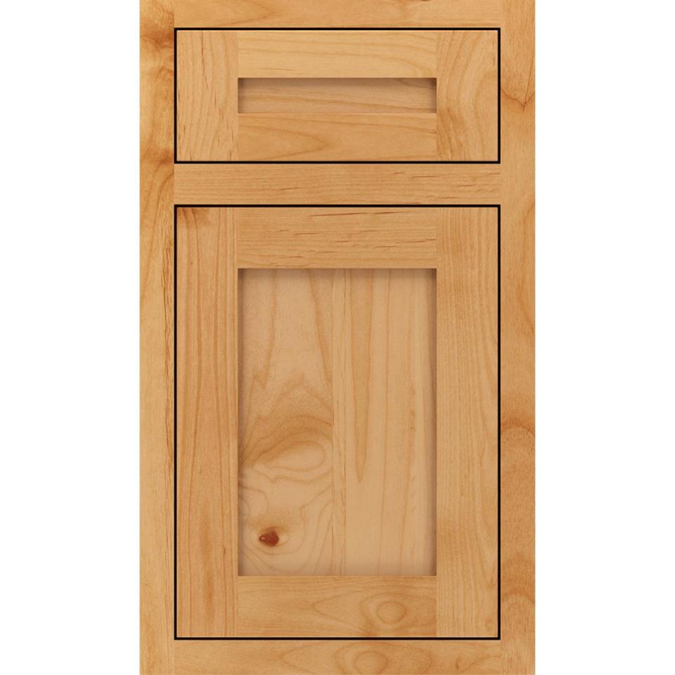 Inset Natural Light Finish Inset Cabinets