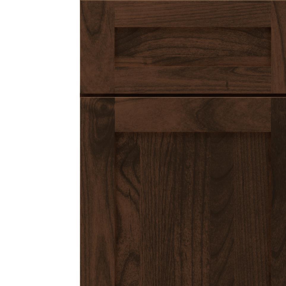 5 Piece Rodeo Dark Finish 5 Piece Cabinets