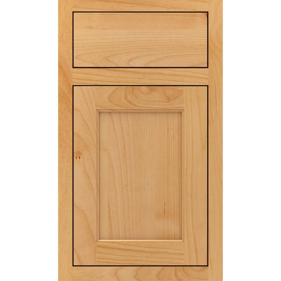 Square Natural Light Finish Square Cabinets