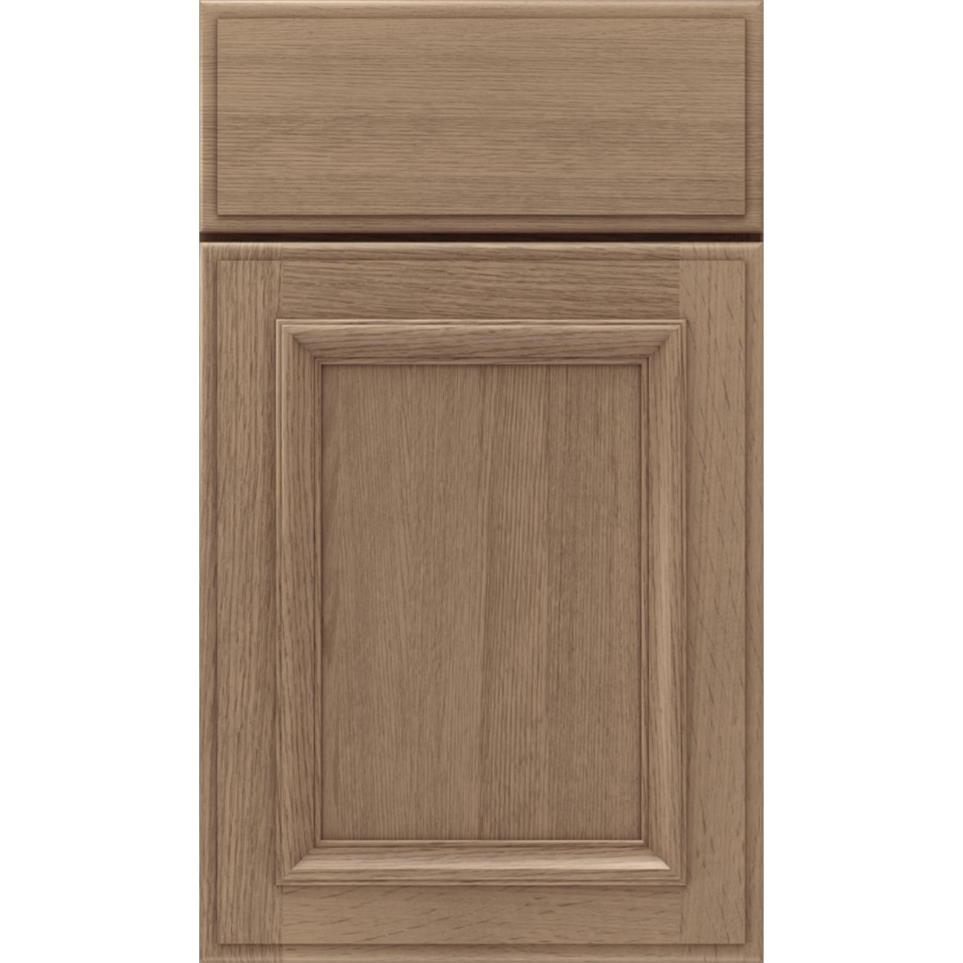 Square Boardwalk Light Finish Square Cabinets
