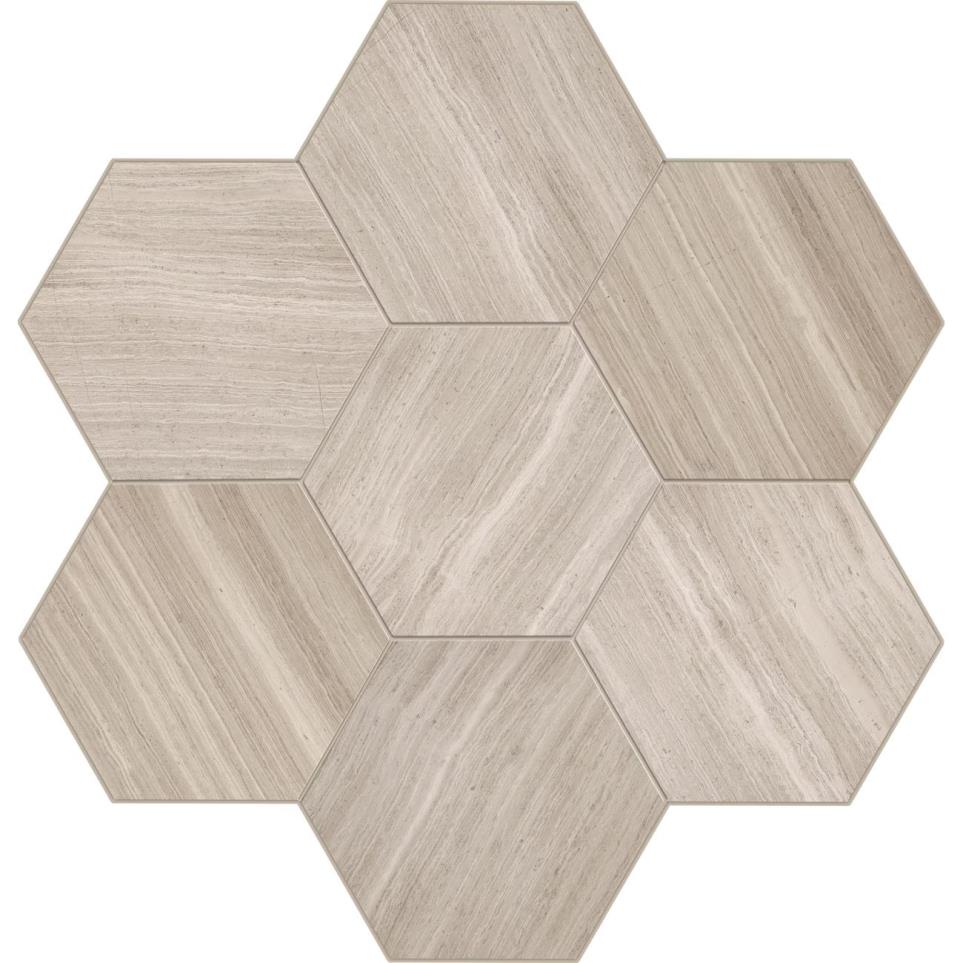 Tile Chenille White Honed White Tile