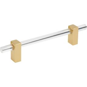 Bar Pull Brushed Gold Brass / Gold Pulls