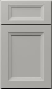 Square Cloud White Paint - Grey Square Cabinets