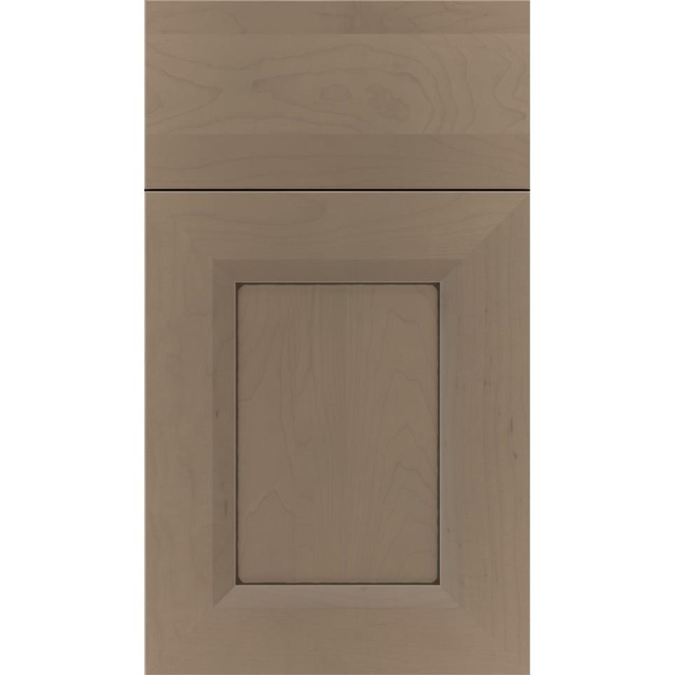 Square Winter Black Glaze Glaze - Stain Square Cabinets